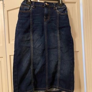 Rockids Dark Denim Skirt